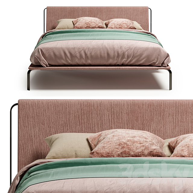 Bolzan bend bed 3DSMax File - thumbnail 2