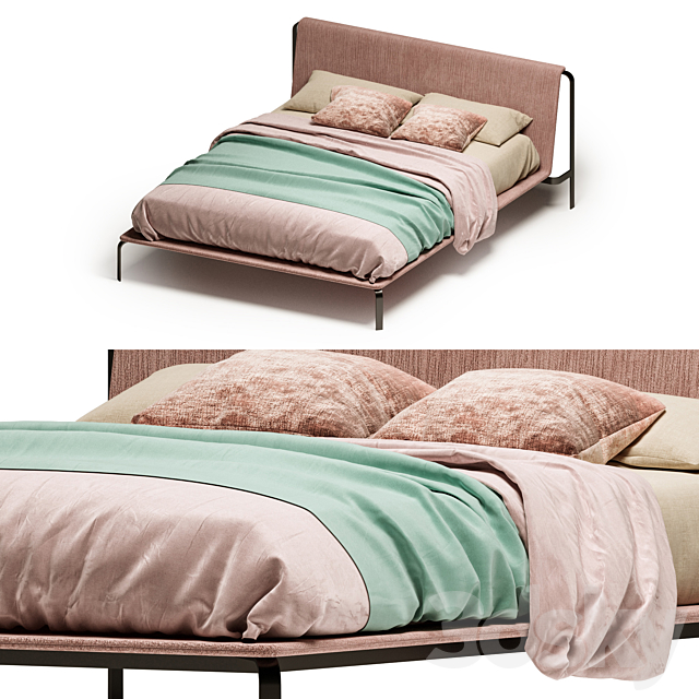 Bolzan bend bed 3DSMax File - thumbnail 3