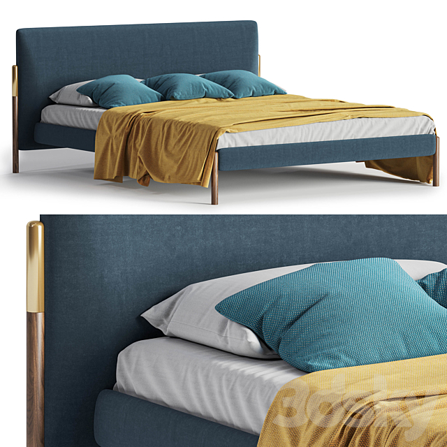 Bolzan Letti Bed Flag 3DSMax File - thumbnail 1