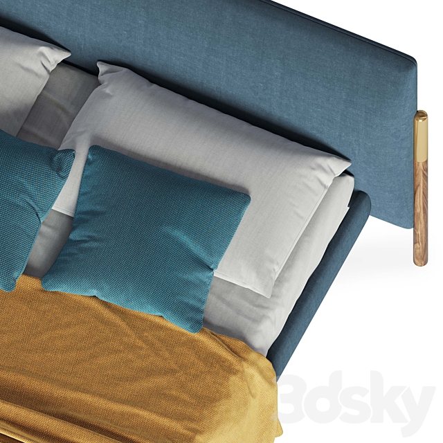 Bolzan Letti Bed Flag 3DSMax File - thumbnail 2