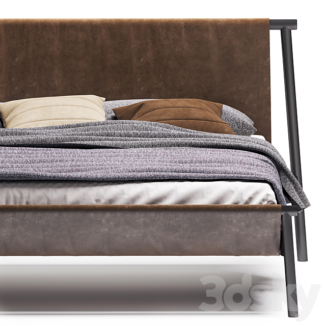 Bolzan letti bed jack 3DSMax File - thumbnail 3