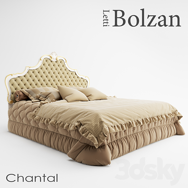 Bolzan Letti Chantal 3DSMax File - thumbnail 1