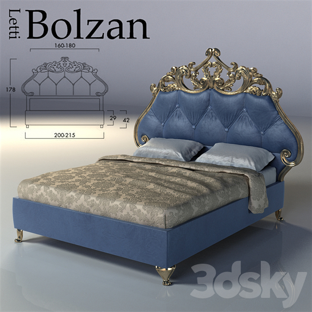 Bolzan Letti – Velvet 3DSMax File - thumbnail 1