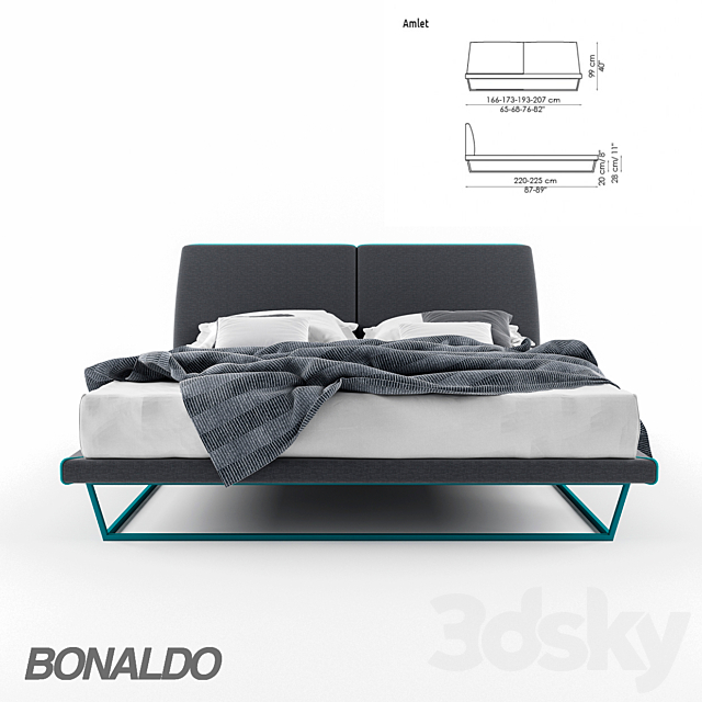 Bonaldo Amlet 3DS Max Model - thumbnail 2