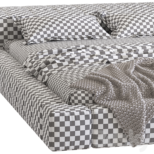 BONALDO BEDS 3DS Max Model - thumbnail 6