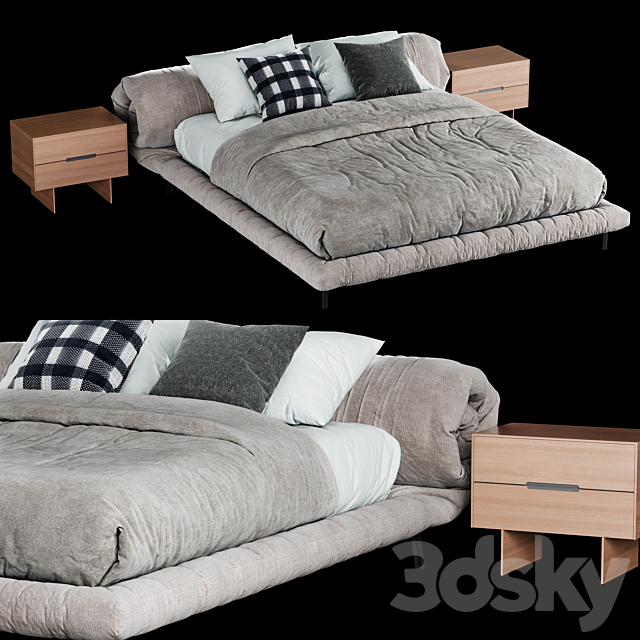 bonaldo blanket 3DSMax File - thumbnail 1