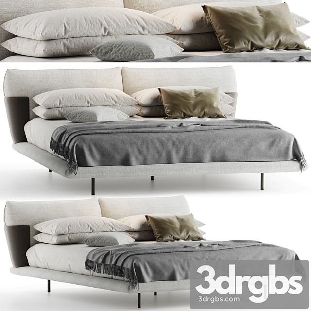 Bonaldo Blend Bed 1 3dsmax Download - thumbnail 1