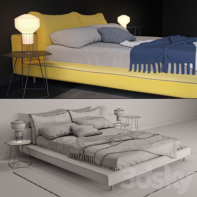 bonaldo owen 3DS Max Model - thumbnail 3