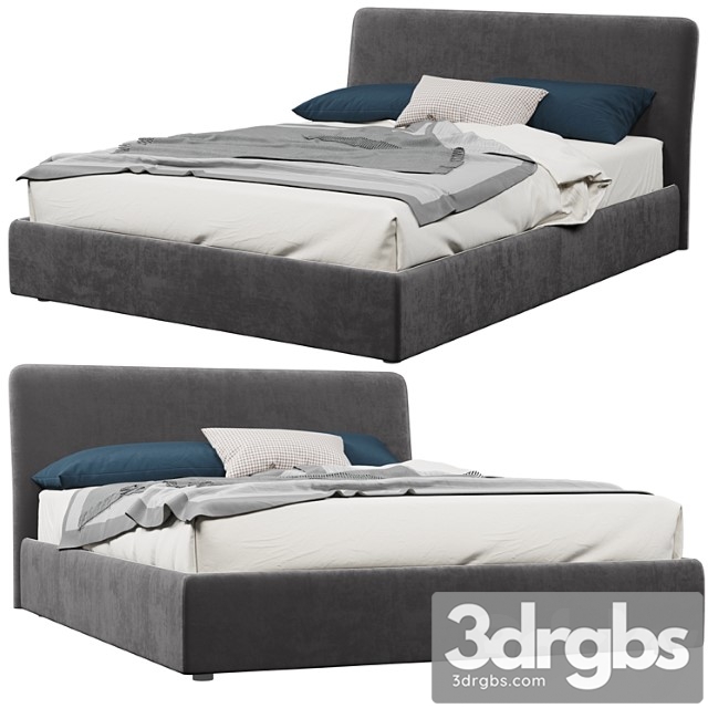 Bonaldo tonight bed 2 3dsmax Download - thumbnail 1