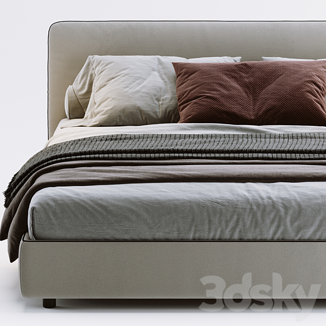 Bonaldo tonight bed 3DSMax File - thumbnail 3