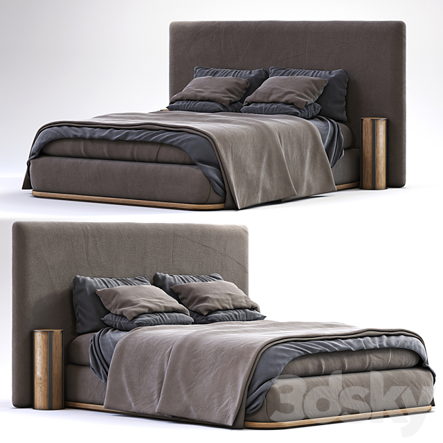 Bonaldo tonight bed 3DSMax File - thumbnail 1