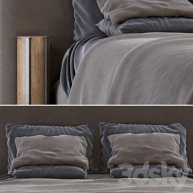 Bonaldo tonight bed 3DSMax File - thumbnail 2