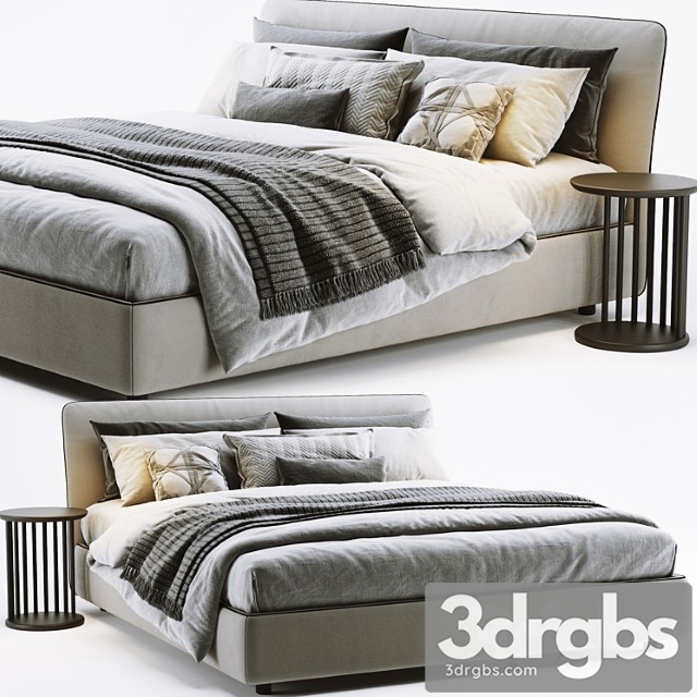 Bonaldo tonight bed_2 2 3dsmax Download - thumbnail 1