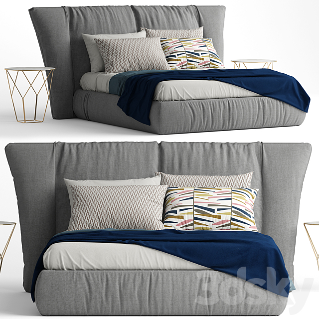 Bonaldo YOUNIVERSE bed 3DSMax File - thumbnail 1