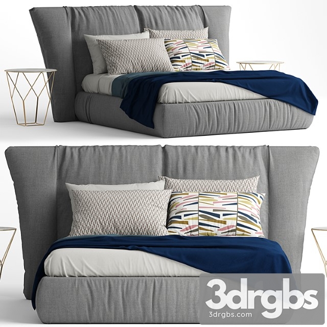 Bonaldo youniverse bed_1 2 3dsmax Download - thumbnail 1