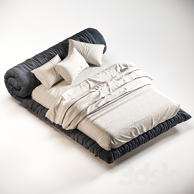 bonaldo_blanket 3DS Max Model - thumbnail 4