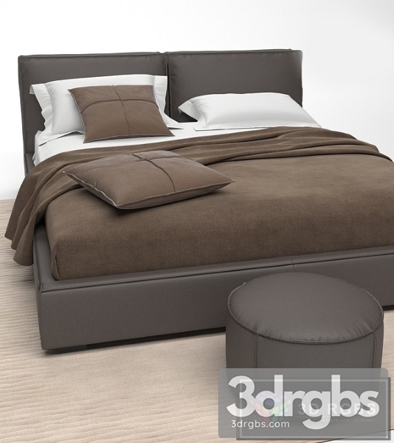 Bond Night Bed 3dsmax Download - thumbnail 1