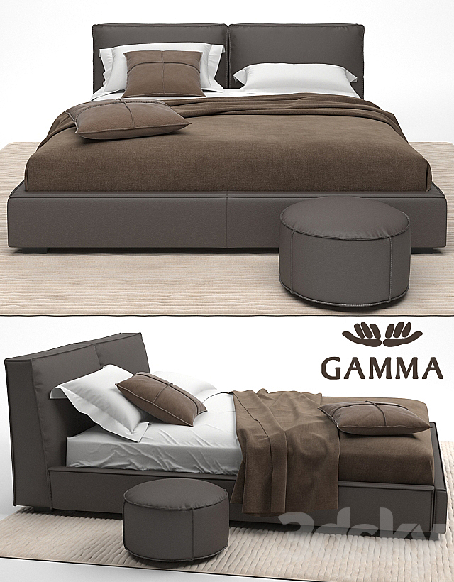 Bond Night Bed 3DSMax File - thumbnail 2