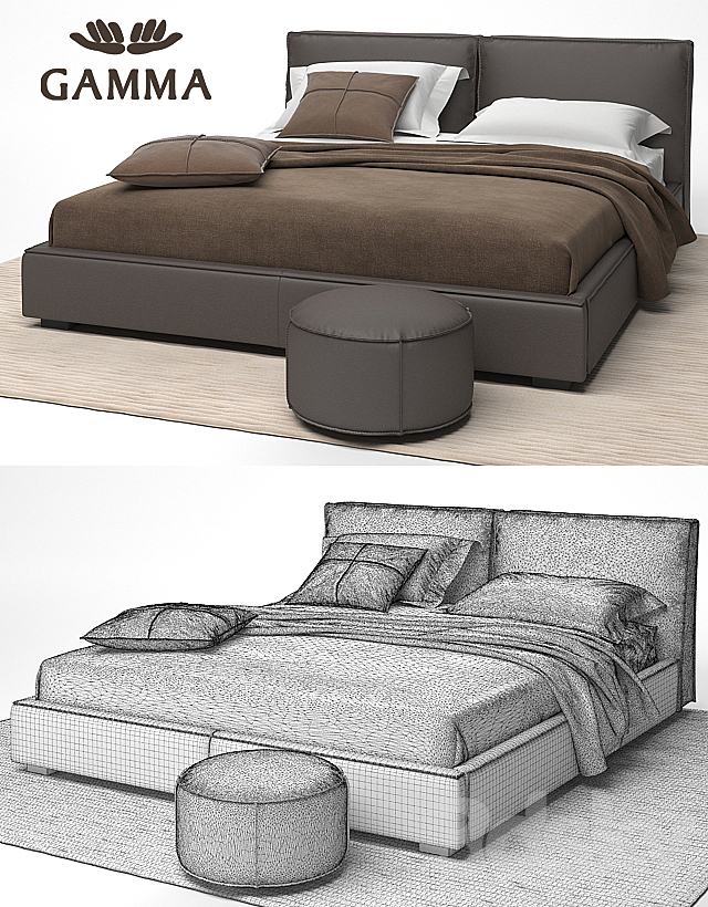 Bond Night Bed 3DSMax File - thumbnail 3