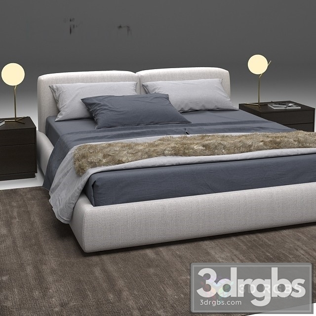 Bontol Bed 3dsmax Download - thumbnail 1