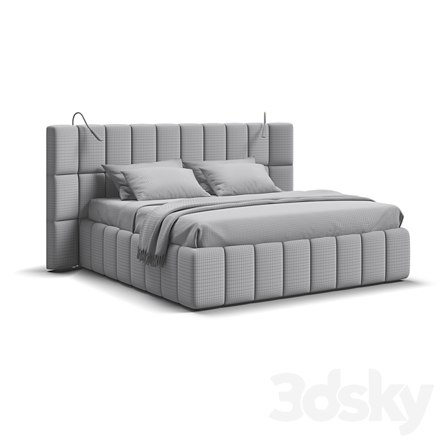 BOSS.XO bed 3DSMax File - thumbnail 2