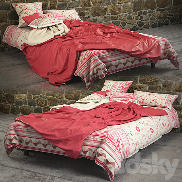 Botticelli bed 3DSMax File - thumbnail 1