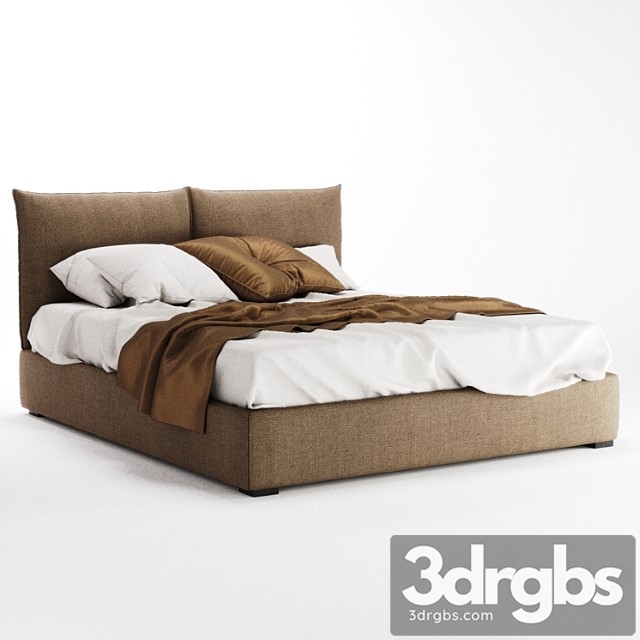 Bpd Dual Bed 3dsmax Download - thumbnail 1