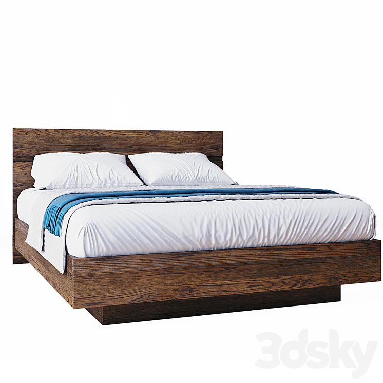 BUCZYNSKI bed 1. collection ELARA 3DS Max Model - thumbnail 1