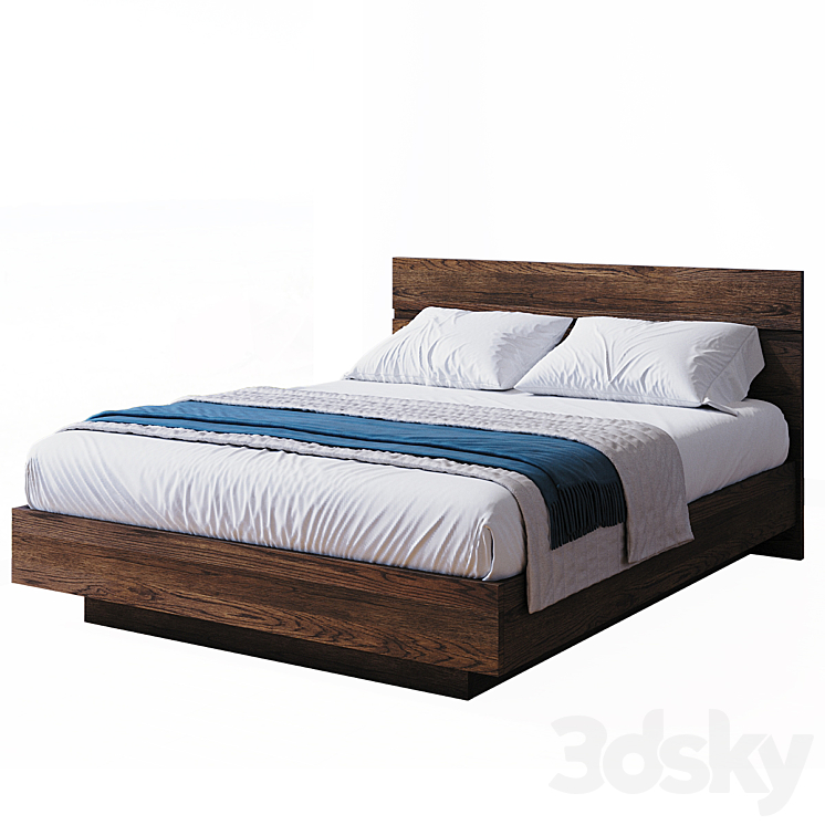 BUCZYNSKI bed 1. collection ELARA 3DS Max Model - thumbnail 2