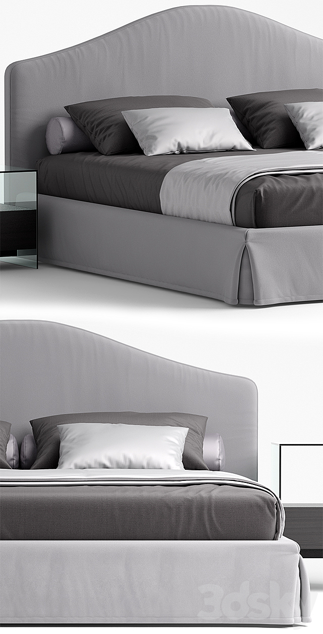 Busnelli bed MAYFAIR 3DSMax File - thumbnail 2