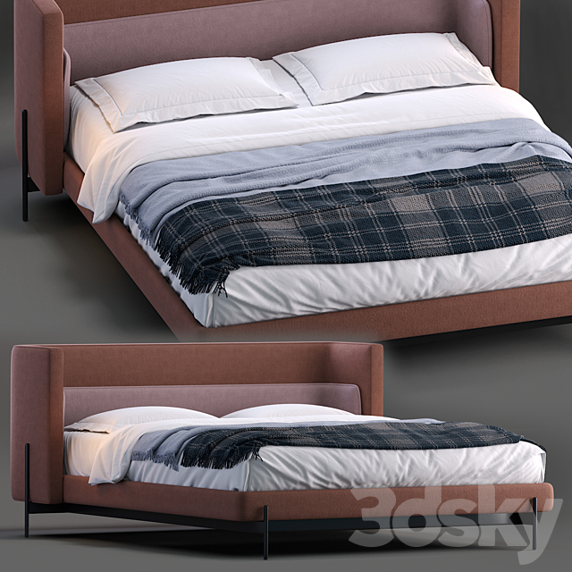 Busnelli bed yume 3DSMax File - thumbnail 5