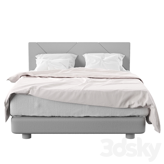 Caccaro Opus Bed 3DSMax File - thumbnail 1