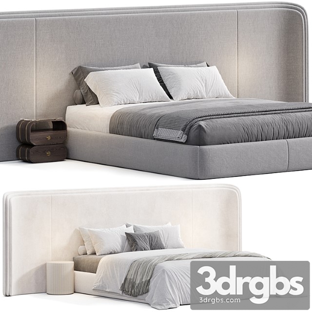 Calabria Frato Bed 1 3dsmax Download - thumbnail 1