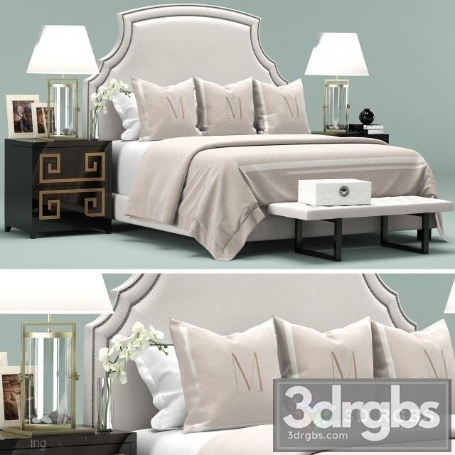 California Bed 3dsmax Download - thumbnail 1