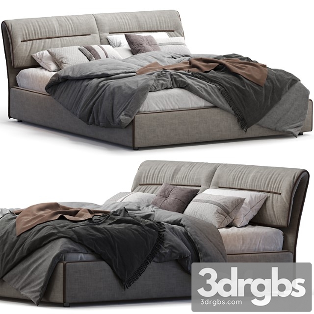 Campo bonaldo bed 2 3dsmax Download - thumbnail 1