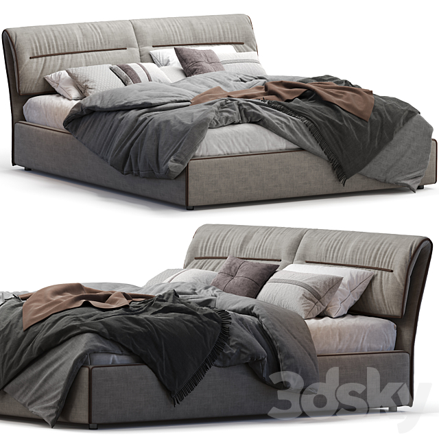 Campo bonaldo bed 3DSMax File - thumbnail 1