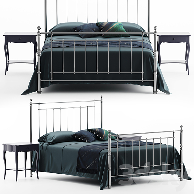 Cantori Inglese bed 3DSMax File - thumbnail 1