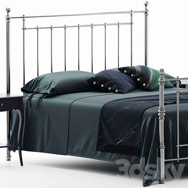 Cantori Inglese bed 3DSMax File - thumbnail 2