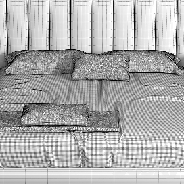 Cantori mirage bed 3DSMax File - thumbnail 3