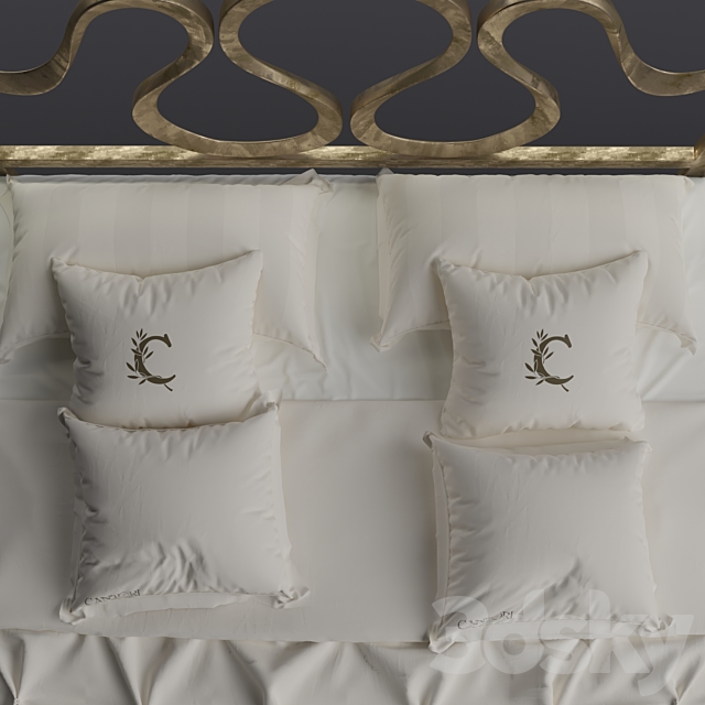 Cantori Nastro bed 3DSMax File - thumbnail 2