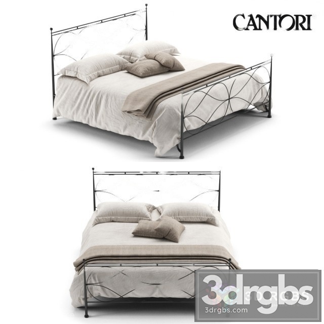 Cantori Raphael Bed 3dsmax Download - thumbnail 1