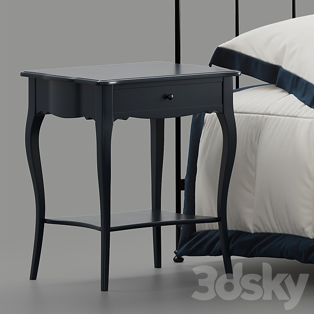 Cantori Sirolo bed 3DSMax File - thumbnail 4