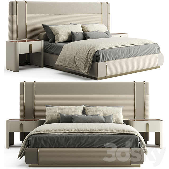 Capital Collection Frey Bed 3DSMax File - thumbnail 1