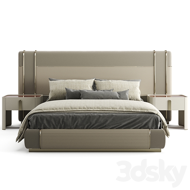 Capital Collection Frey Bed 3DSMax File - thumbnail 2