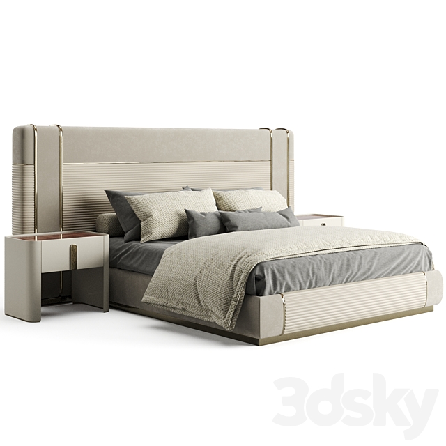 Capital Collection Frey Bed 3DSMax File - thumbnail 3