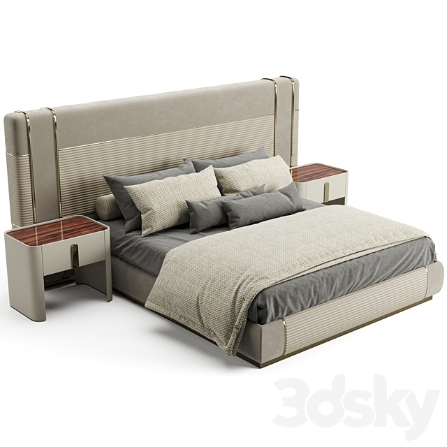 Capital Collection Frey Bed 3DSMax File - thumbnail 4