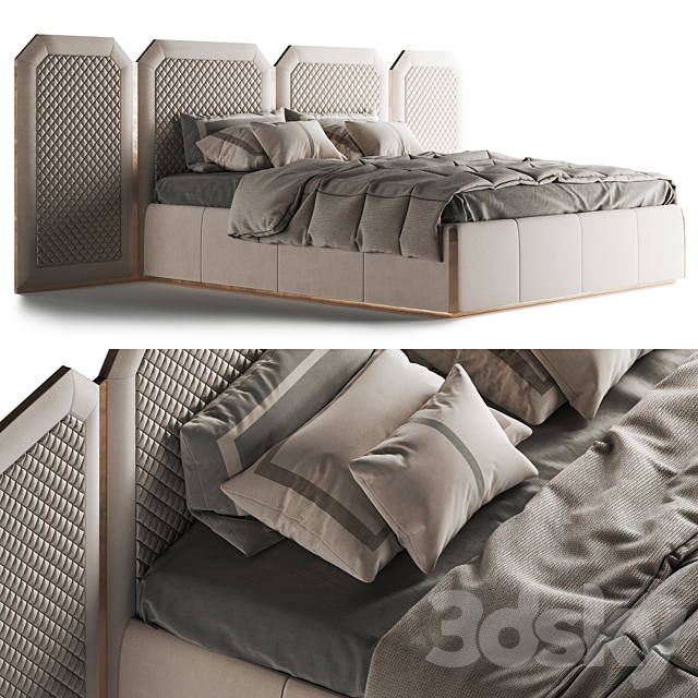 Capital Collection Orion XL Bed 3DSMax File - thumbnail 1