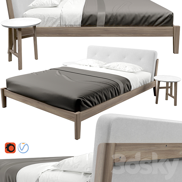 Capo Bed By De La Espada 3DSMax File - thumbnail 1