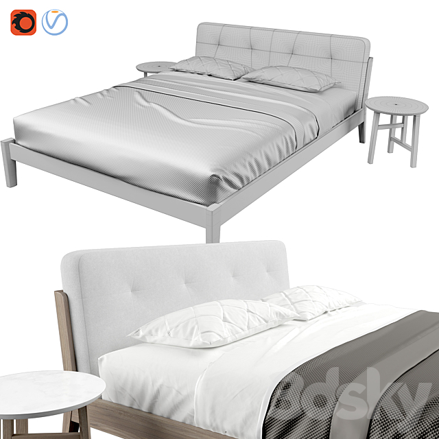 Capo Bed By De La Espada 3DSMax File - thumbnail 3