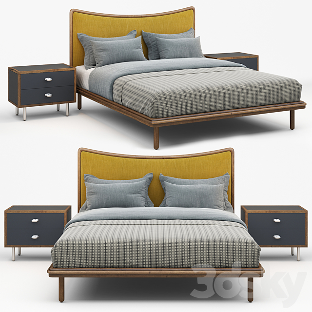 Carlton bed 3DSMax File - thumbnail 1